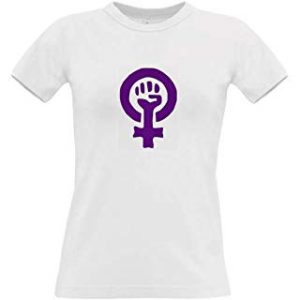 camiseta-mujer-feminista-puntos-violeta