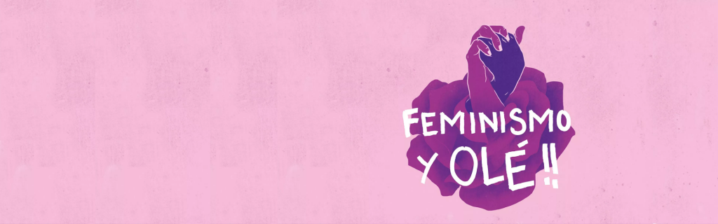 Feminismo y ole fondo de pantalla rosa